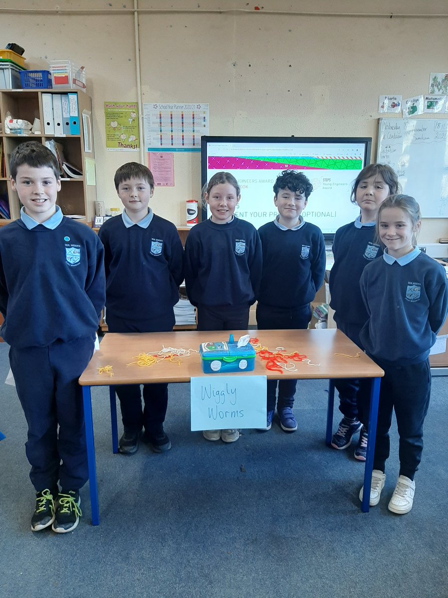 Boolavogue_NS's tweet photo. Best of luck to #3rd4thclass our 4 teams of 6. The 4 fantastic projects are: The Germ-Free Playground, The Wheelchair Treehouse, Covid Box and Super Sweeper 2.0 πͺππ #engineersireland #stepsengineersaward #stepsengineersireland #primaryscience #sfi #intel #arup https://t.co/irURBUInkw