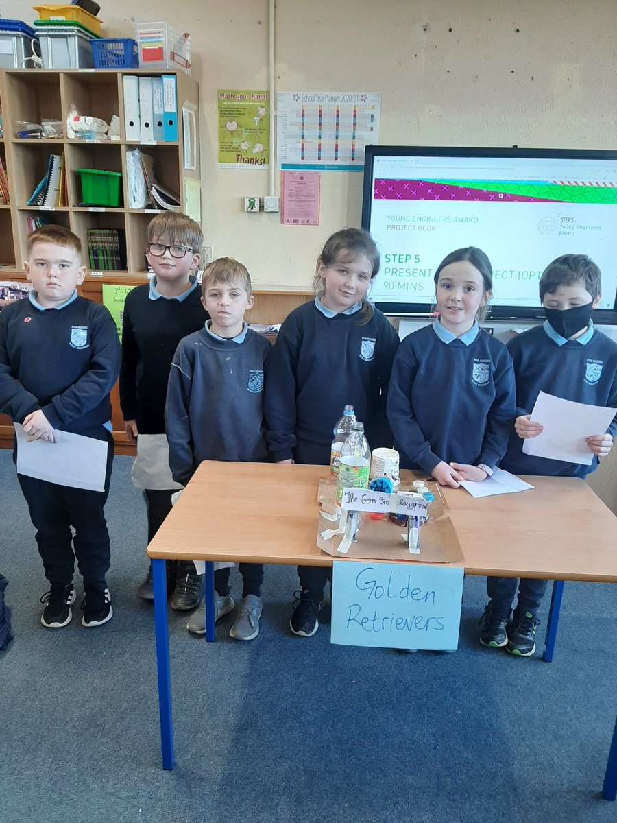 Boolavogue_NS's tweet photo. Best of luck to #3rd4thclass our 4 teams of 6. The 4 fantastic projects are: The Germ-Free Playground, The Wheelchair Treehouse, Covid Box and Super Sweeper 2.0 πͺππ #engineersireland #stepsengineersaward #stepsengineersireland #primaryscience #sfi #intel #arup https://t.co/irURBUInkw