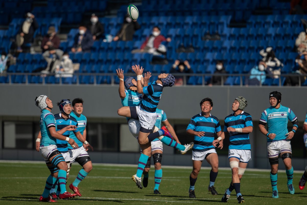 ラグビーずきのせんしlv54 12 6 関東大学ラグビー対抗戦a 筑波大学 日本体育大学 ハイパントキャッチの空中戦