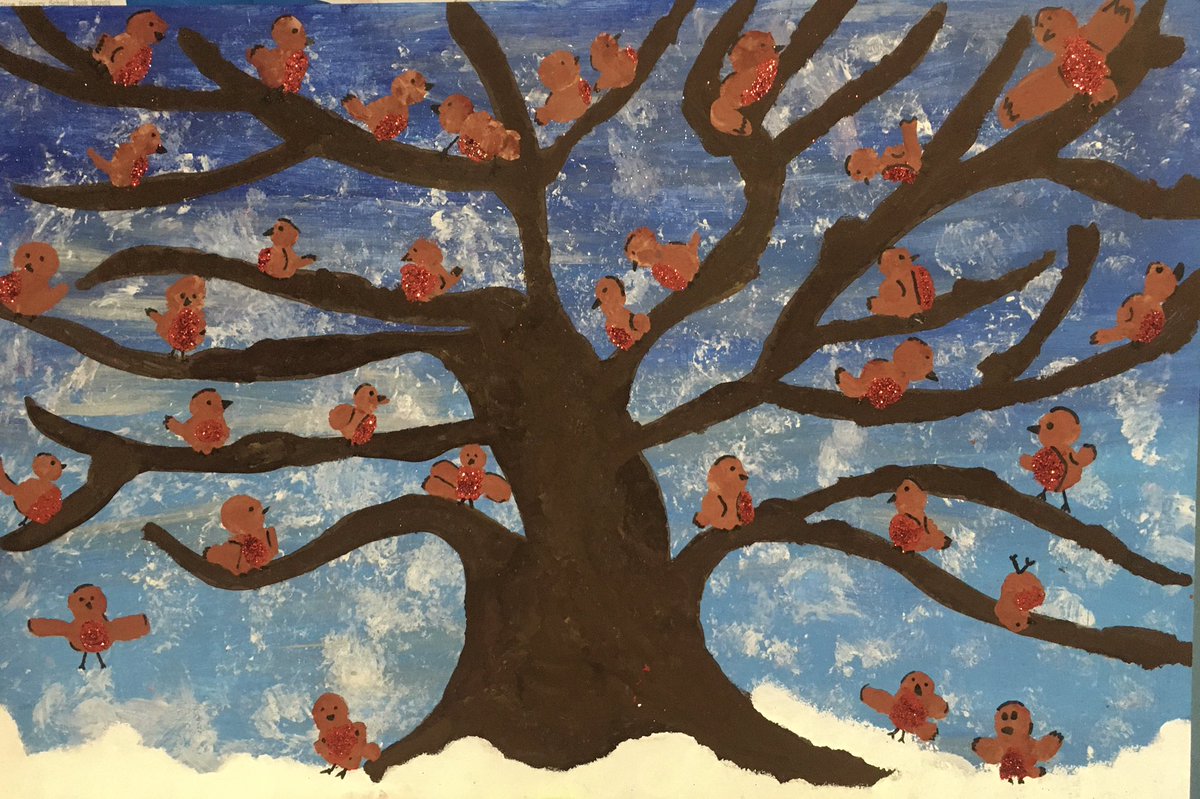 SpringCottagePS's tweet photo. 4G are delighted to be a part of the Beverley Minster Giant Advent Calendar project.  Their board depicting red robins will be displayed outside the Minister this December &amp; the children cannot wait to share it with everyone!  #springcottageart #springcottage4G @Bev_Minster https://t.co/qAfj9vIHIT