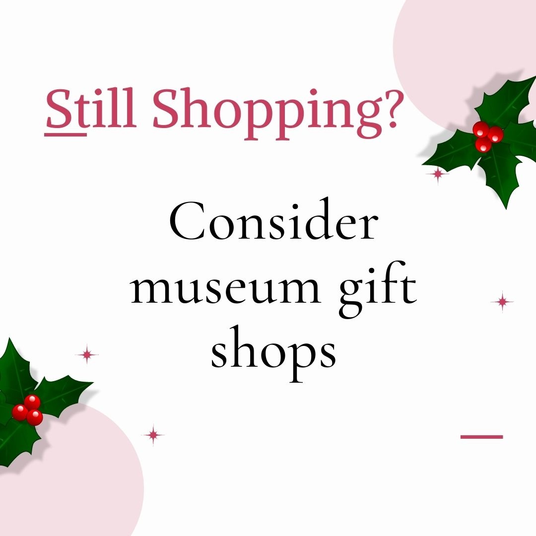 MuseumGirlsCan's tweet photo. Looking for a unique gift this holiday season? Check out your local Museum gift shops! Remember to check local health and safety guidelines before visiting, and consider visiting the online shops in areas that Museums are closed. https://t.co/2e3gIlRQH8