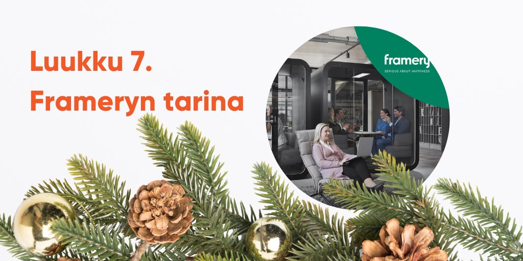 FVCAfi's tweet photo. 7. luukun takana on #kasvunrakentaja-finalistimme @frameryfinland, jonka tarina on ihana esimerkki siitä, miten sinnikkyydellä saavutetaan tuloksia ✨ #vaakapartners @PwC_Suomi Lue koko juttu tästä:
https://t.co/Gyjt4VpimE https://t.co/7qWZHqClh9