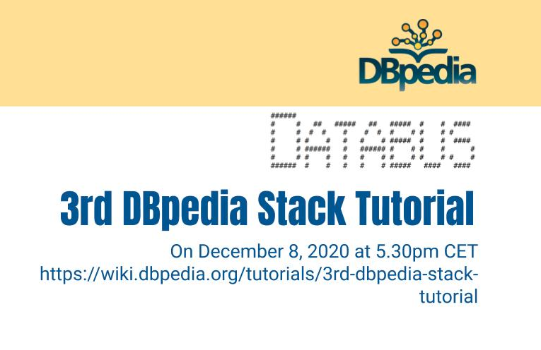 Connected_Data's tweet image. We can&apos;t recommend this enough - @DBpedia offers tomorrow at 5.30pm CET a tutorial targeting developers who wish to host their own #SPARQL endpoint &amp;amp; make us of the new stack. Check here bit.ly/3rd-stack?utm_… for free registration &amp;amp; full program. #DBpediaTutorial #DBpediaStack