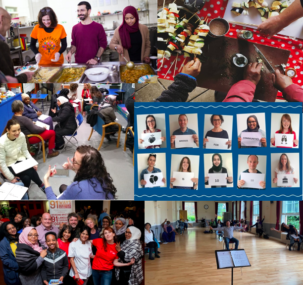 integration_UK's tweet photo. ✨CONGRATS ✨to all the amazing projects shortlisted for our Connecting Communities category: 

@91Ways   
@Bridgestweets 
@LazizCafe  
@CotWChoir  
@CoexistFood  
Pamoja Music
@routeswomen 
Weekend Club @InterfaithGlasg  
Welcome House
@XeniaWomen 

Judging this week- Good Luck! https://t.co/ZqbAcBPck5