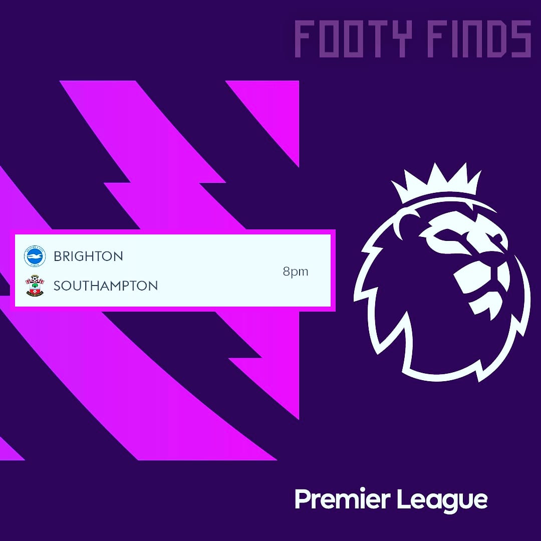FootyFinds1's tweet photo. Just the one PL fixture tonight:

Brighton Vs Southampton

Who are you backing?

#PL #PremierLeague #Southampton #Brighton https://t.co/ZbWspMISLr