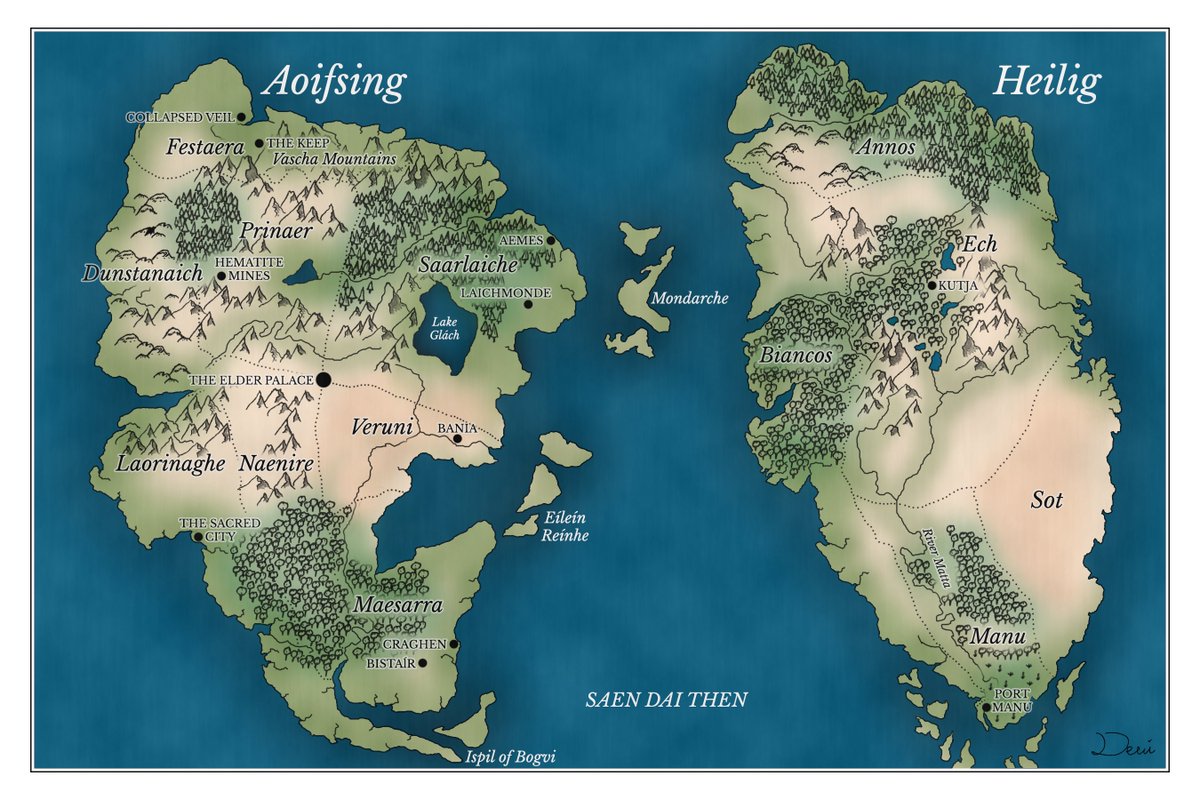 Dewiwrites's tweet image. It's that time again: I'm looking for commissions!
Here are some examples of the maps I draw. I mostly do fantasy maps for the front matter of books, but I've worked with scifi, historical and contemporary maps, too! 😀
If you're interested, DM me! Rates are in the link below.