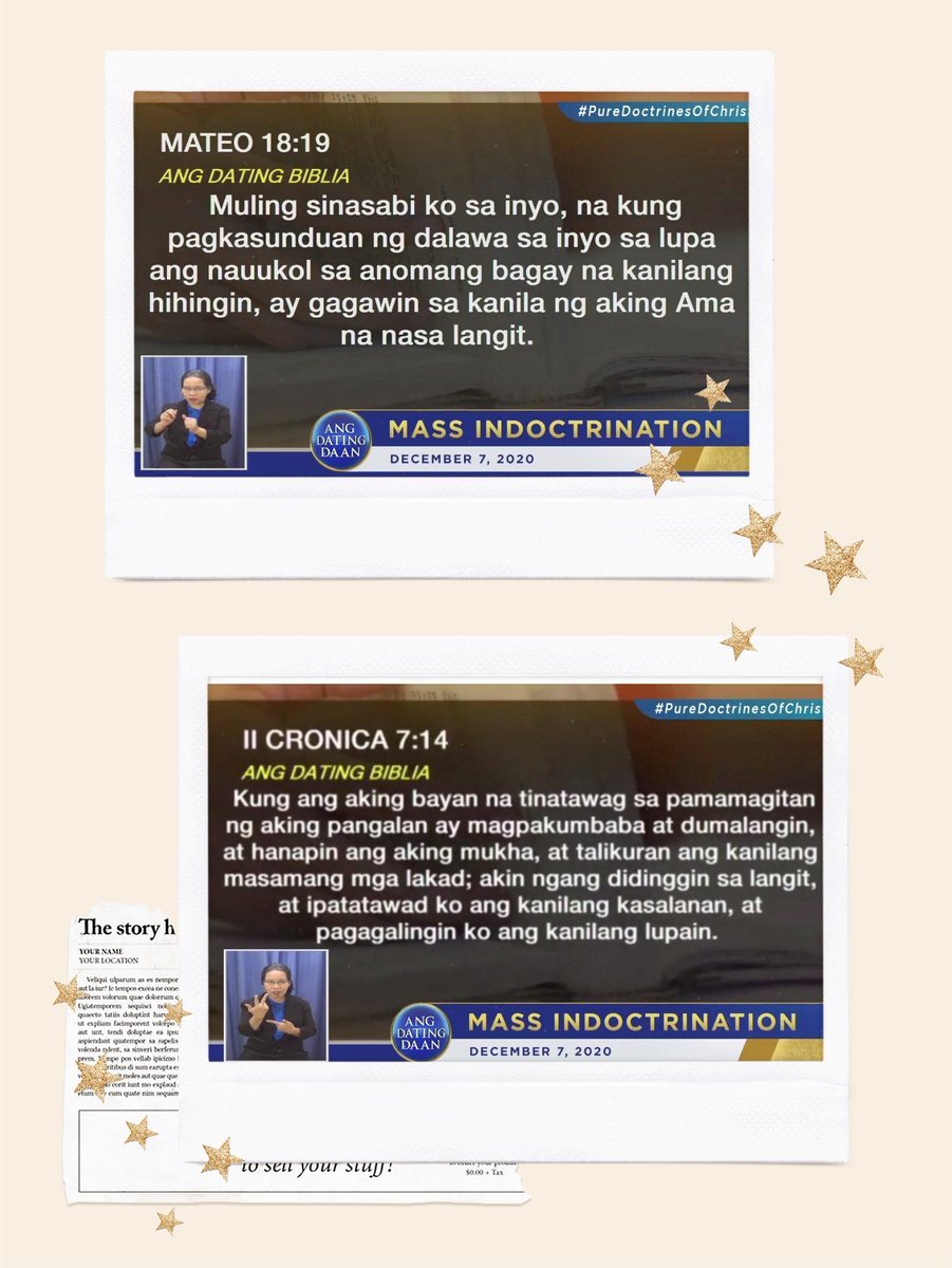 kuyakevz24's tweet photo. Mapakahalaga talaga ang Pagkakatipon sa Bayan ng Dios dahil nandun ang Pagpapatawad at Pagpapagaling ❤️
#PureDoctrinesOfChrist https://t.co/0gI7sORsR0
#PureDoctrinesOfChrist https://t.co/HW8SsE6UNR