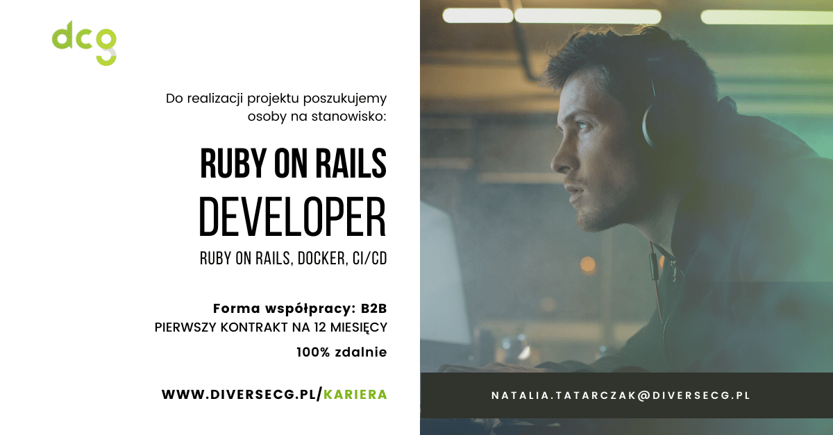Diverse_CG's tweet photo. Ruby on Rails - ZDALNIE

Dołącz do projektu stworzenia aplikacji dla muzyków – amatorów. 
Więcej informacji 👉 Natalia.Tatarczak@diversecg.pl
_______________________________________________________________
#RubyonRails #CI #Cplusplus #WebAssembly #TypeScript #IT #ITjobs https://t.co/cxc3mqf5mu