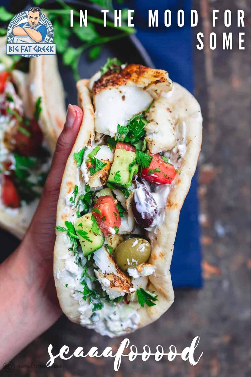 BigFatGreek2's tweet photo. Like what you sea? 😉

Simply delicious &amp; healthy to eat, this pocket-sized meal makes the perfect lunch or dinner to start off your week with an EEEKK! 😄

In the mood for some authentic seafood? ORDER NOW on 072 446 6336!
#bigfatgreek #greekrestaurant #seafoodgyro #greekgyro https://t.co/Lo5tPE9jwv