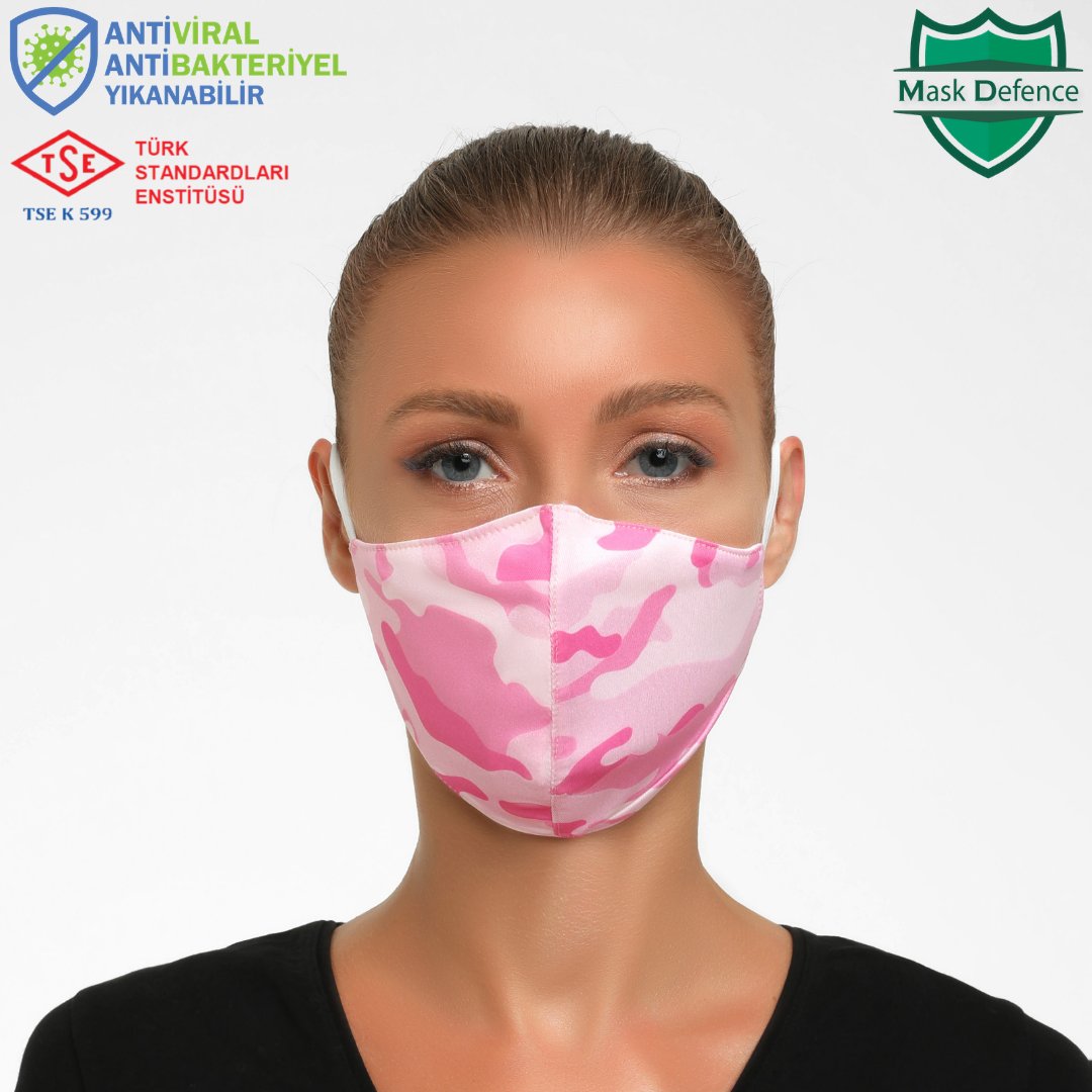 DefenceMask's tweet photo. Mask Defence #antiviral ve #antibakteriyel yıkanabilir kumaş yüz  maskesi; 
🛡Yıkanabilir ve Çoklu Kullanılabilir
🛡TSE ( Türk Standartları Enstitüsü ) K599
🛡Hijyenik Doku
🛡Yüzünüze Uygun Tasarım

#MaskDefence #maske  #koruyucumaske #masketak #koronavirüsü #covid19 https://t.co/VNNVdSUFhX