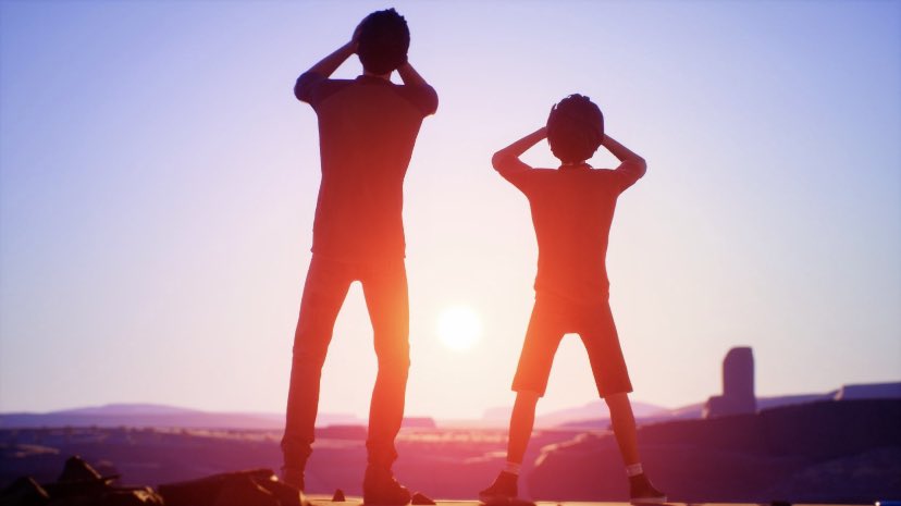 LevelofNeon's tweet photo. Hey I know I’m hella late but I just wanted to celebrate the 1 year anniversary since the last episode came out. I finished this game about 5 months ago and I still think about it most days. It’s truly changed my life. #LifeIsStrange2 https://t.co/cKdgrvD4e2