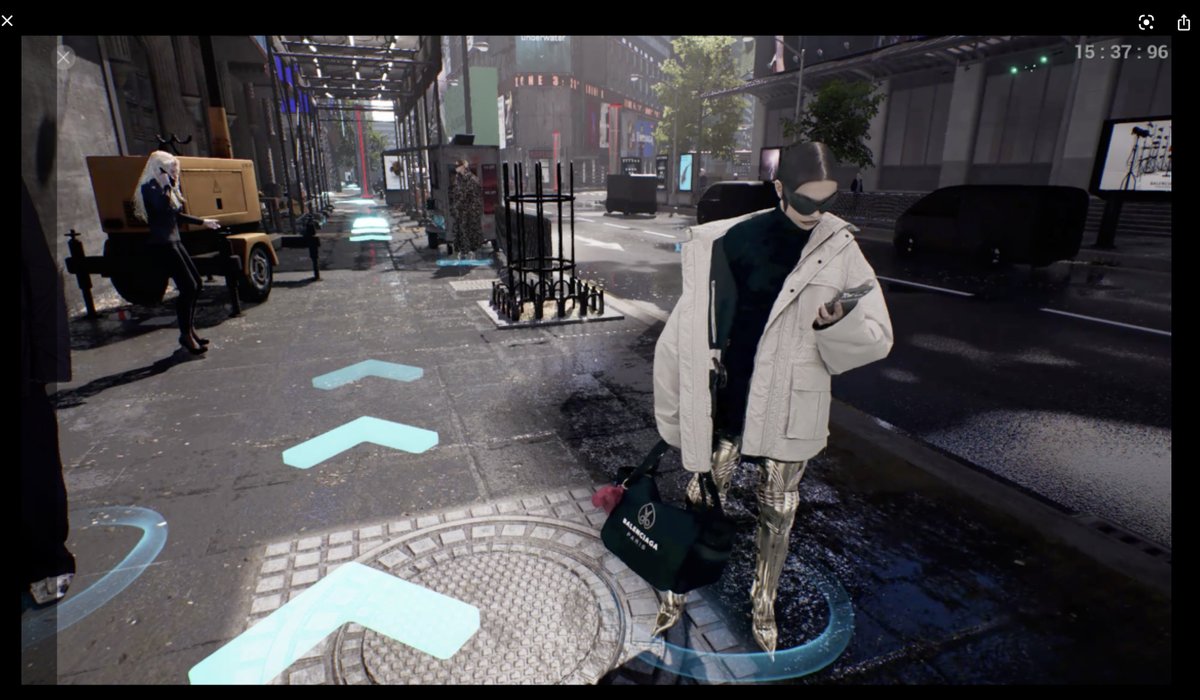 Neon42Voice's tweet image. Video game going Into fashion...sorry, on the other way around videogame.balenciaga.com/en/ #balenciaga #afterworld #gaming #fashion