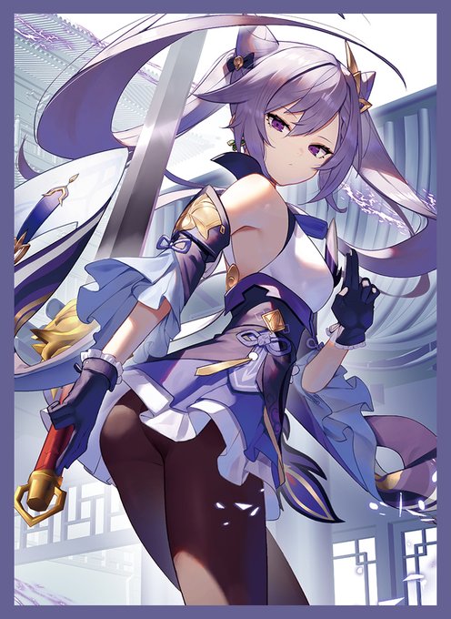 エアコミケ2 新作情報
「刻星」のスリーブとプレイマットになります。イラストはスコッティ様(@Sco_ttie)になります! 