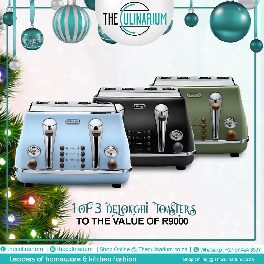 It’s Festive giveaway time! 🌟
Stand a chance to win 1 of 8 amazing prizes! 

All you have to do is

1. RT this post 
2. Tag one friend and tell us which prize you’d love to win
3. Follow us on Twitter and Instagram (link below) 

Instagram.com/the_culinarium