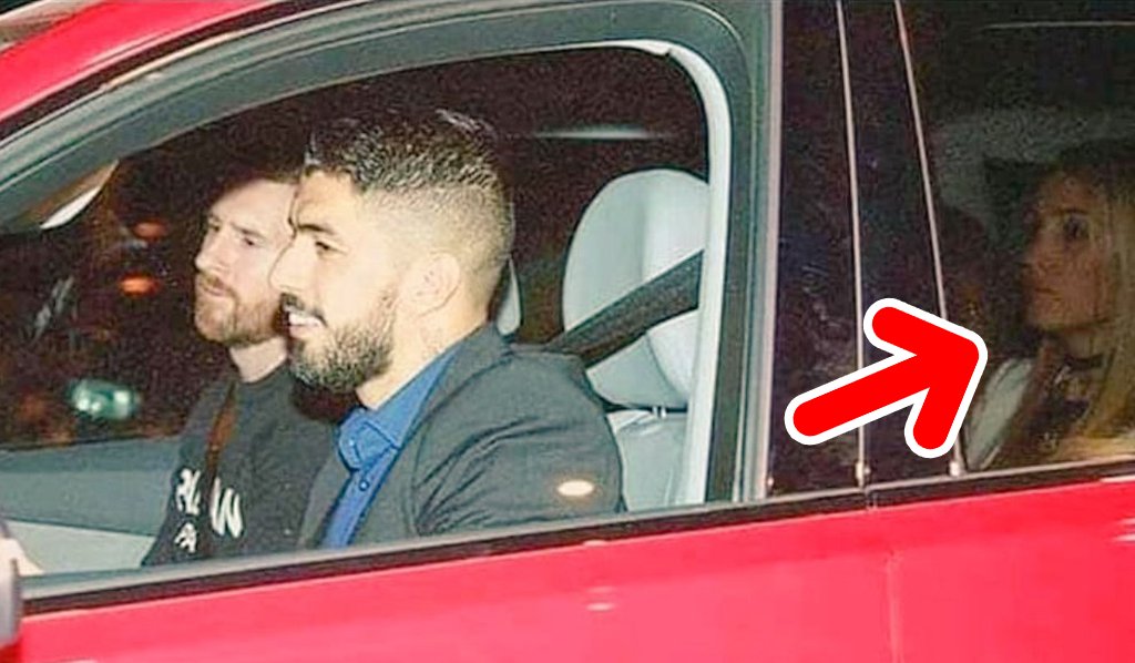 QPVArsene's tweet image. Never forget quand Suarez a foutu sa femme sur la banquette arrière pour avoir Messi devant 😭