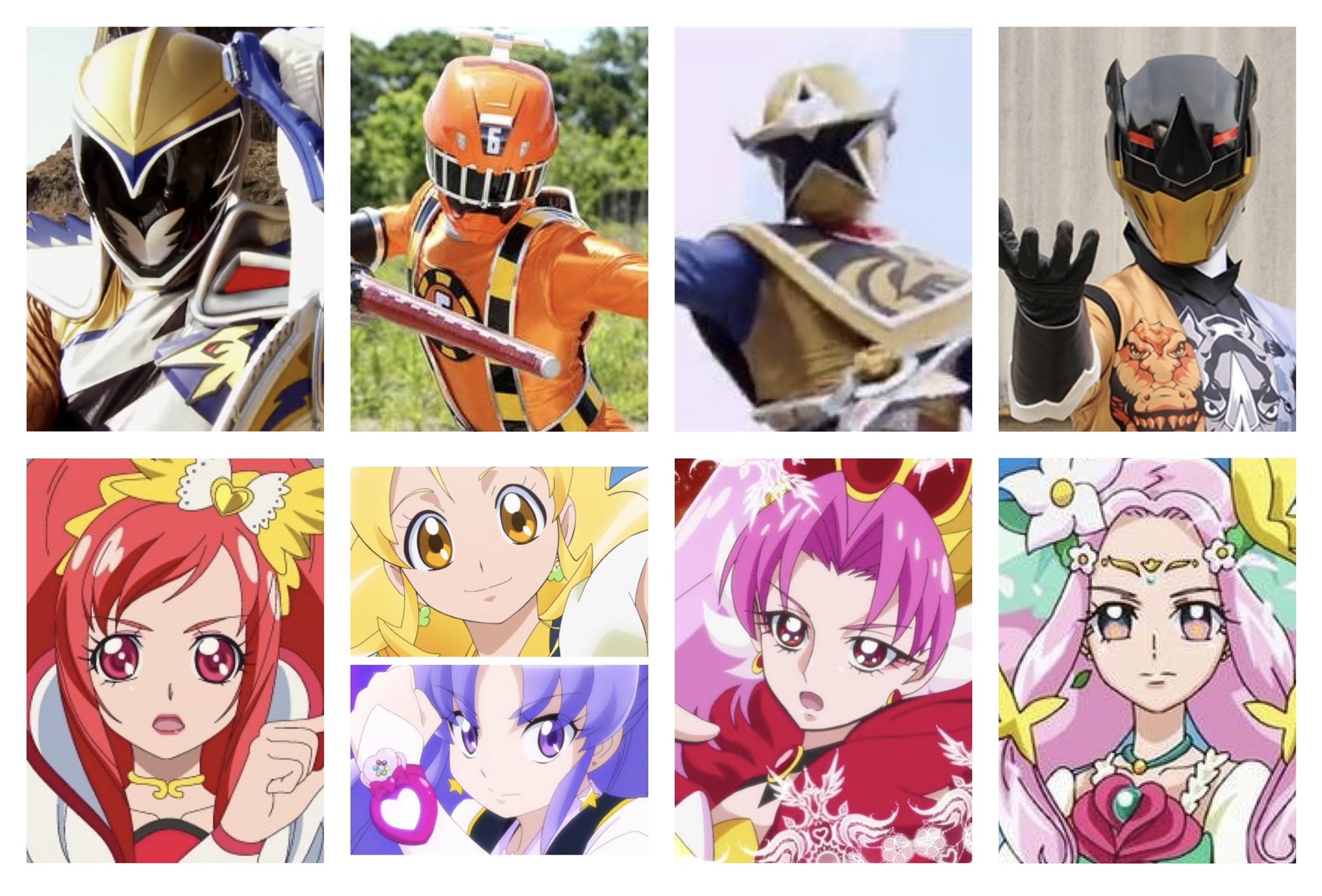 スシツネ No War 追加戦士 Precure スーパー戦隊 Nitiasa T Co Ktlogchlee Twitter
