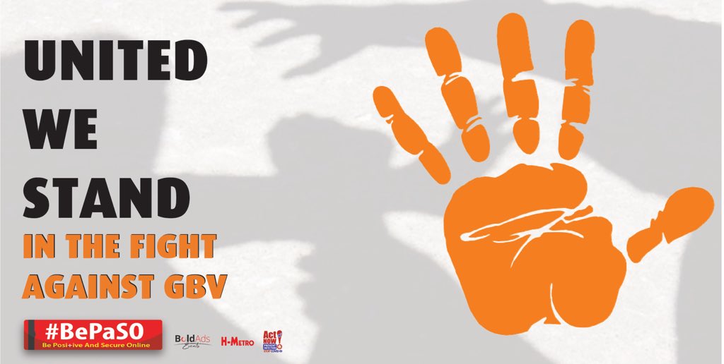 BePaSO2's tweet photo. The COVID-19 pandemic conditions have resulted in a surge of domestic violence. If you suspect someone being abused Be Supportive, Stay In Touch, Help make a Plan, Share Resources. United we stand and United We Win. #EndGBV #16DaysofActivism2020 https://t.co/XA5BKFWSr8