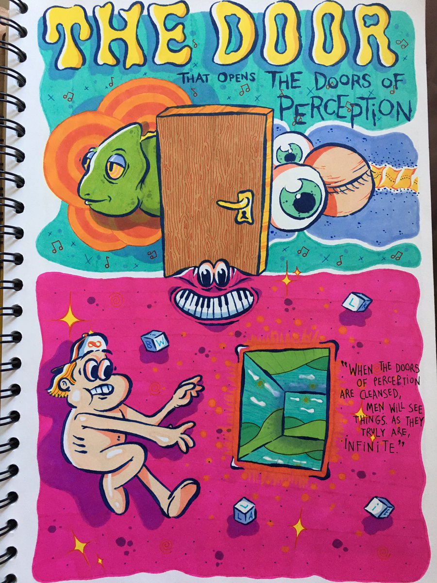 none of them was planned or sketched, i was driven by the music 