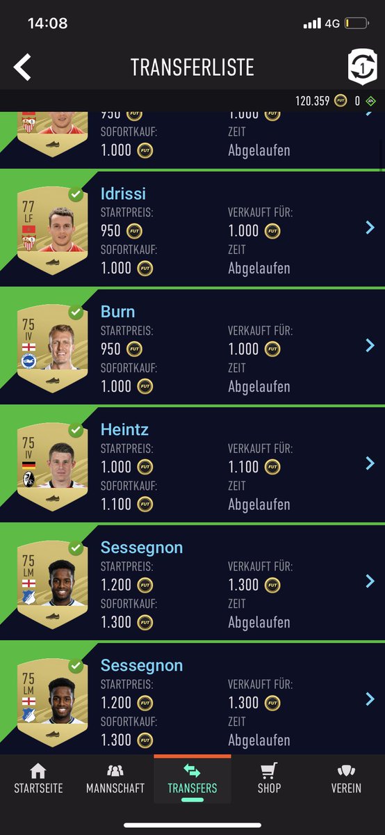 sold about 100 cards alreadyHighlight: Sessegnon 500 to 1300 and I have at least hundred of him 