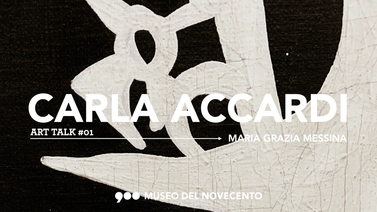 #Raccontidel900
Mercoledì 9 dicembre, alle 18.30, segui in diretta la prima lectio magistralis del #Museodel900 

“Maria Grazia Messina racconta Carla Accardi”. 

LIVE STREAMING

Facebook 
- &gt; fb.me/e/64wcxHHxc
YouTube 
- &gt; youtube.com/watch?v=tBpRAQ…