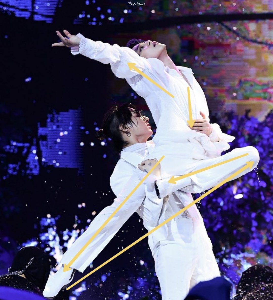 jimin has such a stunning body line