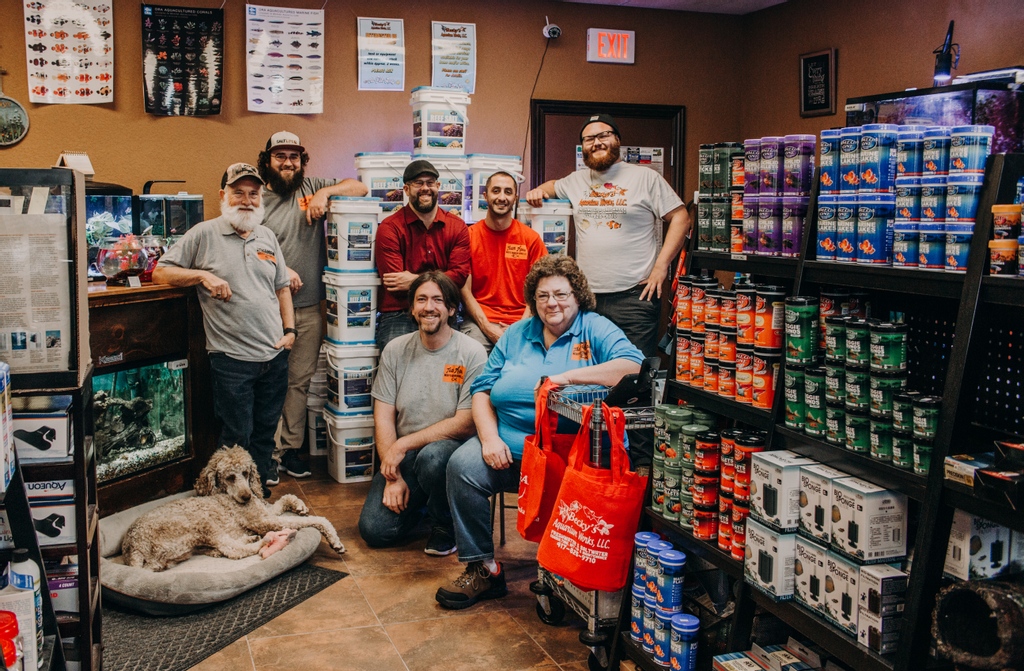 OmegaSeaLLC's tweet image. A huge CONGRATULATIONS to Becky's Aquarium Works in Joplin, MO for having the most submissions mention their store name in our photo contest! Becky's Aquarium works has all of your fresh and saltwater solutions, including full service professional aquarium maintenance!