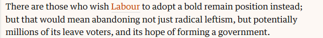 Penny dropping yet? https://www.theguardian.com/commentisfree/2019/may/08/brexit-robbed-labour-insurgency-claw-back-farage