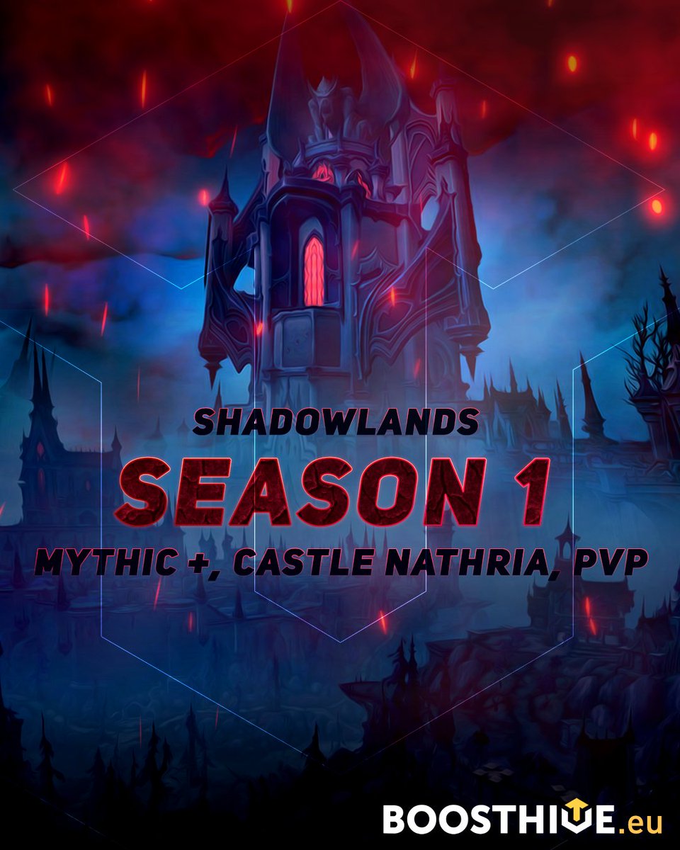 boosthive's tweet image. 🔥#WorldofWarcraft #Shadowlands Season 1 is going full force this week with the opening of the first 10-boss Castle Nathria #Raid, #Mythic + dungeons, and rated #PvP activities!🔥

See more offers here:
boosthive.eu/wow/shadowlands