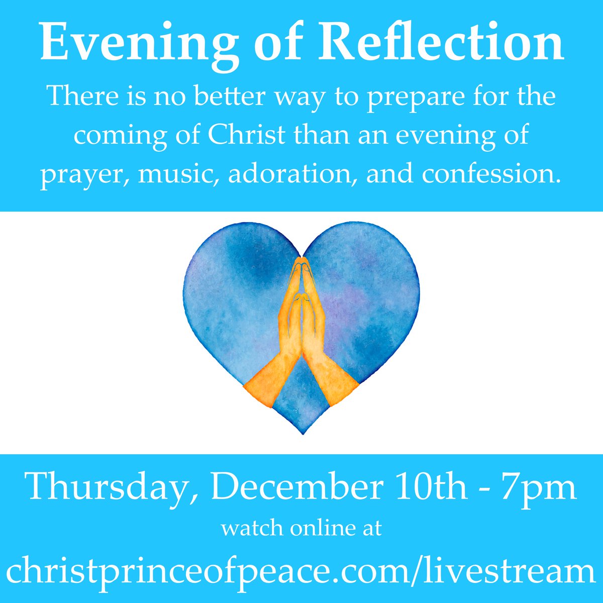 CpopParish's tweet photo. Log on or come up to Church tonight at 7pm! https://t.co/UxRcMwlqf4