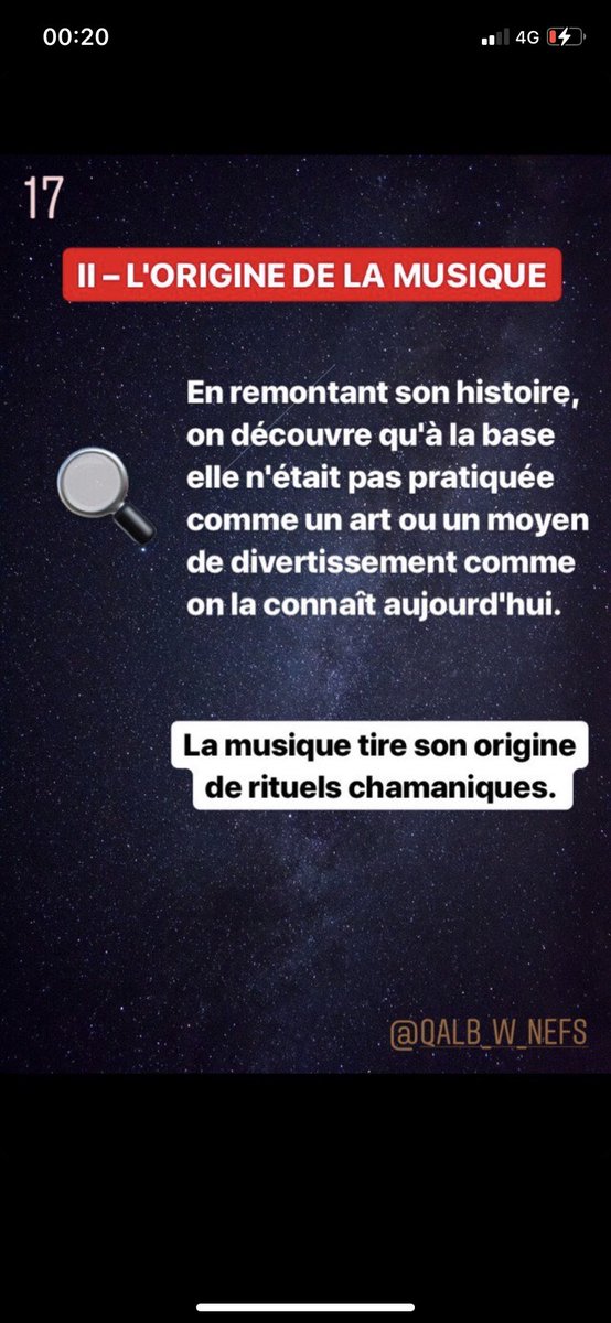  thread sur la musique dans l’histoire, la science puis en l’islamje vous conseille vivement de le lire
