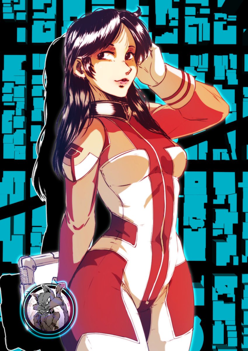 avamon_art's tweet image. A #drawing of #techsuport #girl! 😅