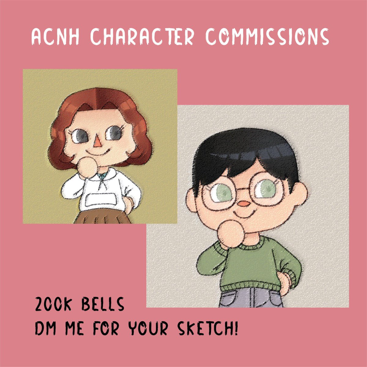 JocastaSwitch's tweet photo. The commissions are open again ✨
Please DM me for one or retweet this tweet 💛 Thank you!!
#acnh #acnhdesign #acnhcommissions #acnhicon https://t.co/ms46ZwJvAK