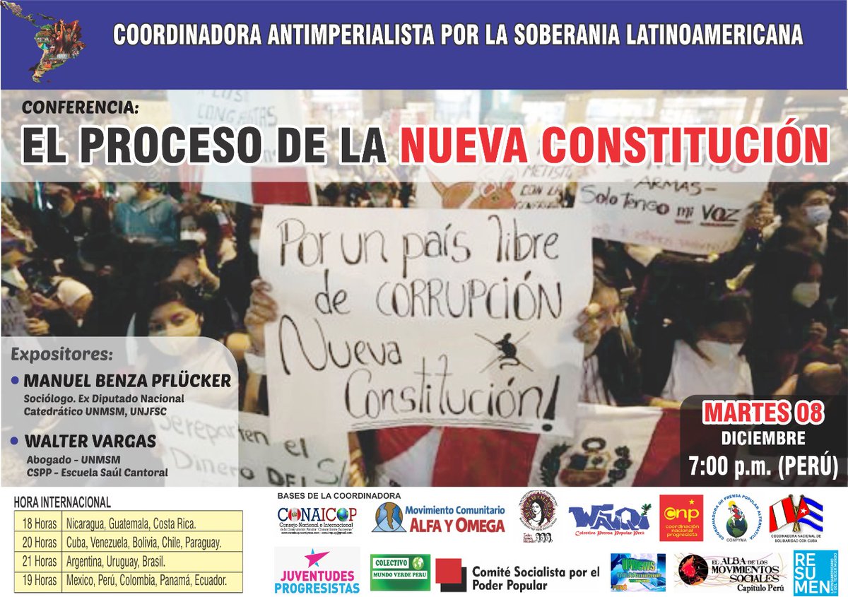 percy_katari's tweet photo. #Peru #RedConaicop #AsambleaConstituyentePeru https://t.co/k45tMorbOD