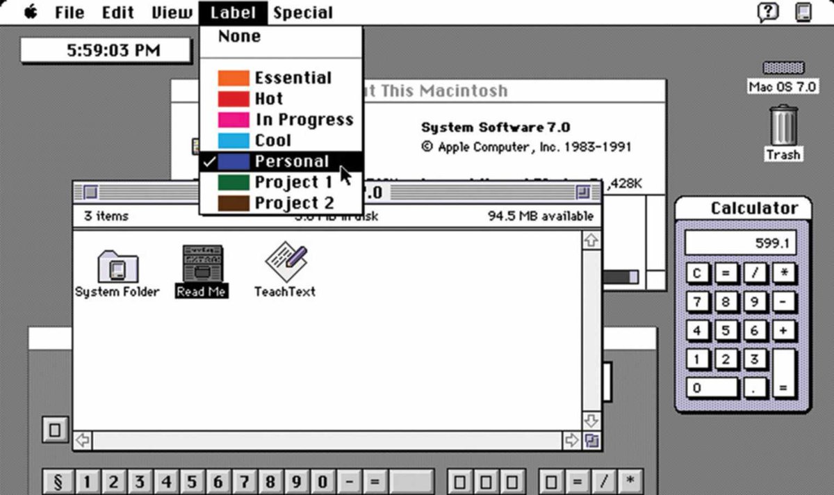 11. Artist/designer  @SusanKare led the revolutionary visual language, fonts, icons, for the Macintosh's escape from the command line. She was the sole designer on the Mac team and, along w/ the Xerox Star project, built the UI foundations we take for granted today.
