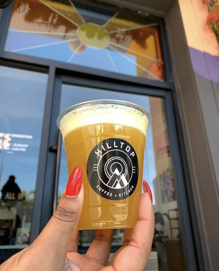 New Drink Alert!🚨 Pineapple Delight Kombucha now on tap at all <a href="/findyourhilltop/">Hilltop {Coffee + Kitchen}</a> locations! 

This organic raw and unpasteurized Kombucha contains Hemp Extract, Pineapple, Ginger, Turmeric, and Lemon to deliver a delicious calming flavor full of billions of living probiotics!