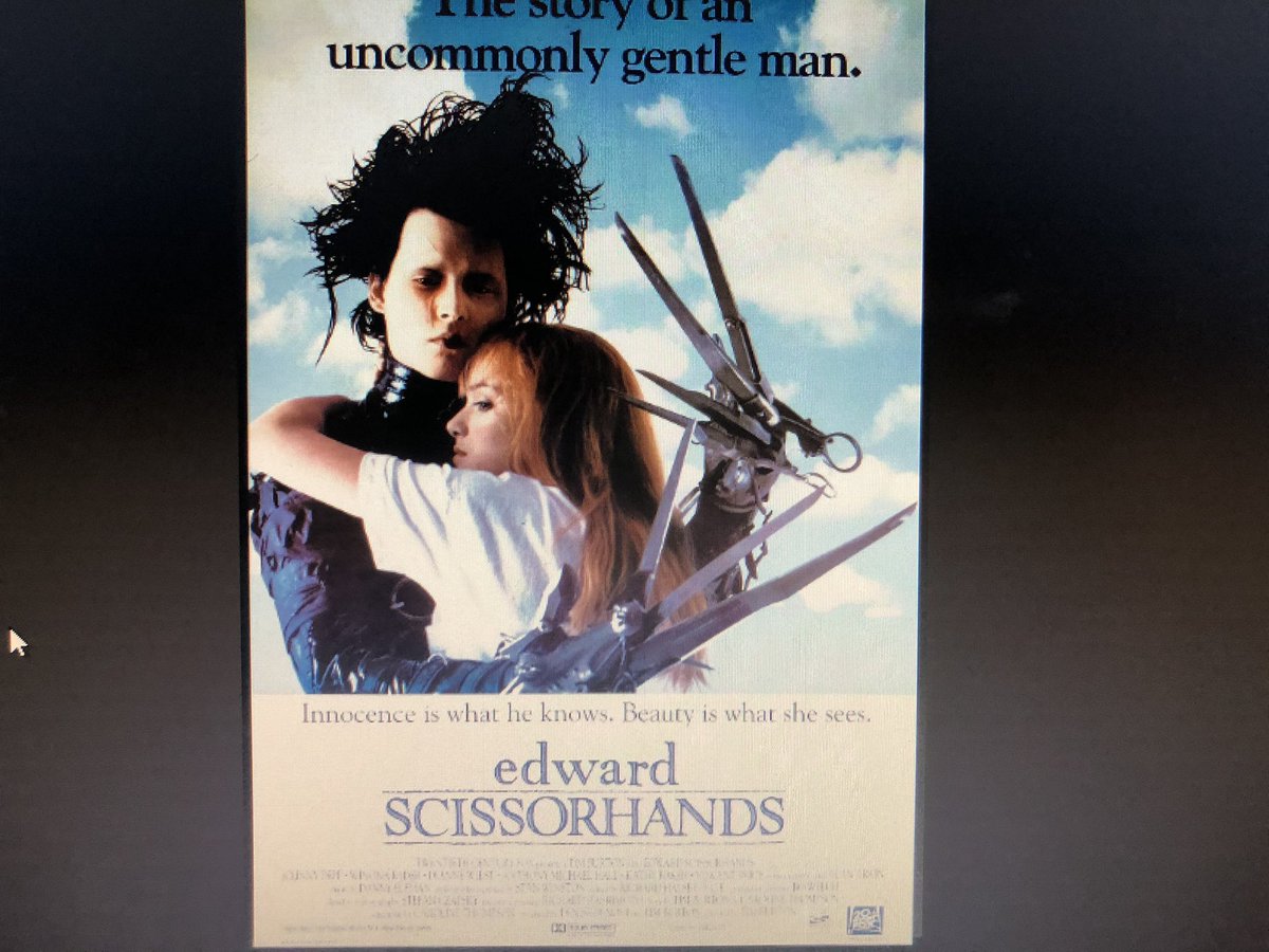 bwon35's tweet photo. December 7,1990....30 Year Anniversary...Edward Scissorhands Is Released In Theaters...RIP Vincent Price And Dick Anthony Williams...#ilovethe90s..#EdwardScissorhands..#ripdickanthonywilliams..#ripvincentprice...#winonaryder..#JohnnyDepp..#diannewiest..#anthonymichaelhall.. https://t.co/GVYl3ujXUF