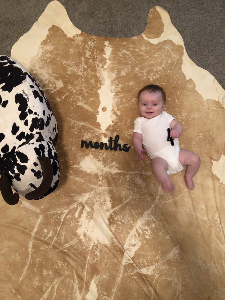 jlickteig013's tweet photo. Hard to believe this crazy nugget is 4 months old today. Heβs rolling, chatting & smiling up a storm. Each month gets more and more fun. #babybrix #adventuresofbrixton https://t.co/CTr424coar