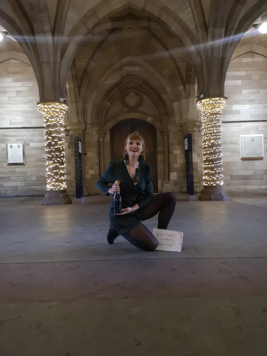 dobolob's tweet photo. Unfortunately we didn't get an online graduation with @UofGEducation as we were told, so we did our own little celebration in the cloisters today! https://t.co/IT0jfc6xx6