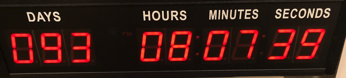 Great job team! Over 90 days and counting accident free! Thank you for working safe.
