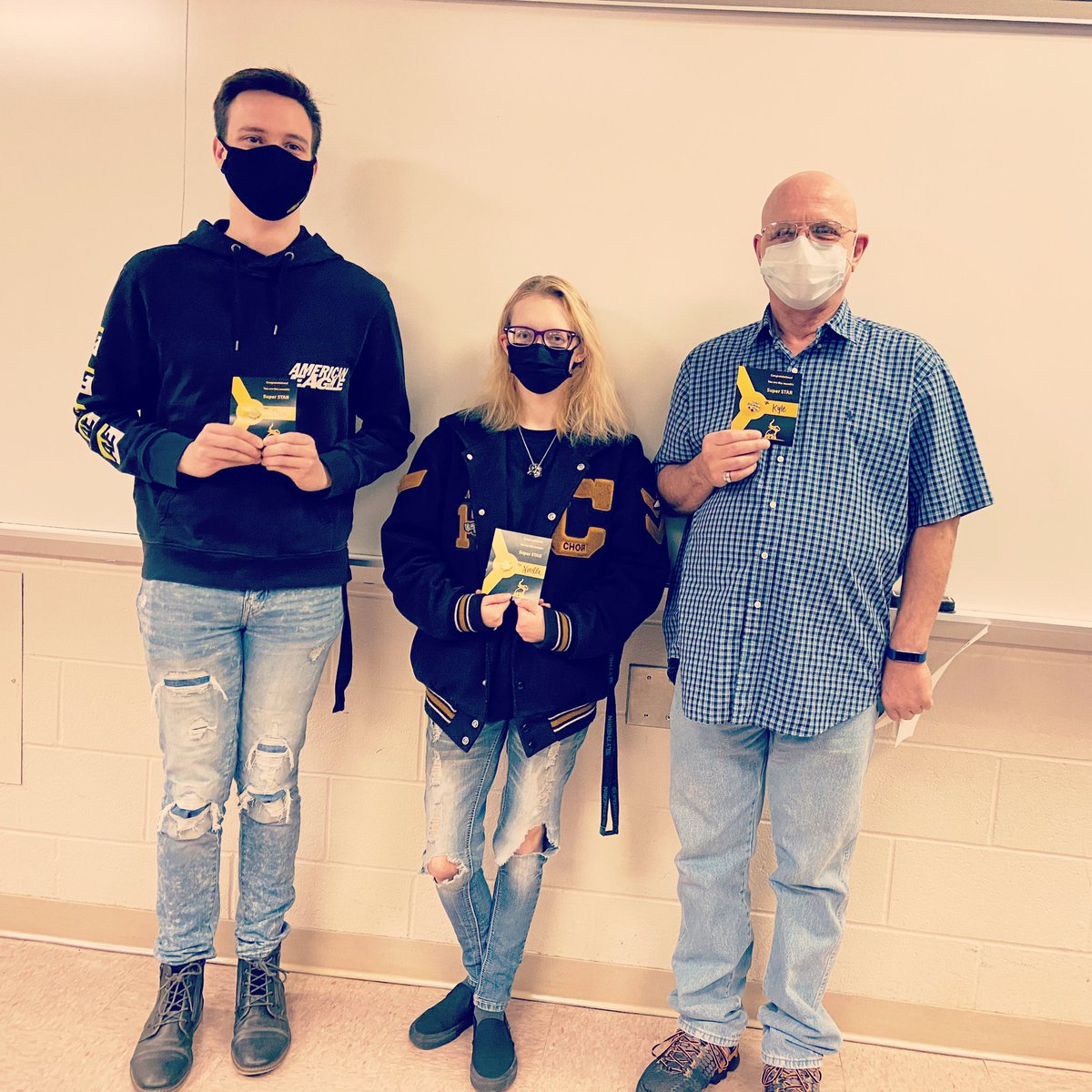 PfwStars's tweet photo. 🌟Congrats🌟 to Drew,Novella and Kyle for being nominated STARs of the month for October,November and December!
Thank you for everything you do in the office and on tours!✨🐘 https://t.co/fkN8cgAvEd