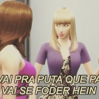 "xim" "tudo e com vuxe?" "Naum xouu"

Eu: