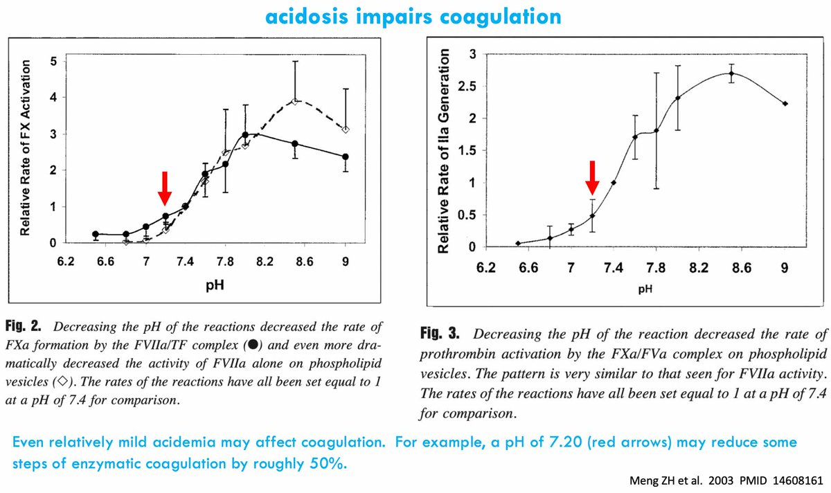 PulmCrit's tweet photo. fresh IBCC chapter: Massive Transfusion Protocol!
🅾️1:1:1 (and maybe even 1:1:1:1 with fibrinogen??)
🅾️avoid acidosis, hypothermia, hypocalcemia
🅾️reverse preexisting coagulopathies
🅾️TXA for some? for all?
🅾️get the Bp up - but not too high!
https://t.co/ng48PQkE0W https://t.co/HnCp2gzL1U