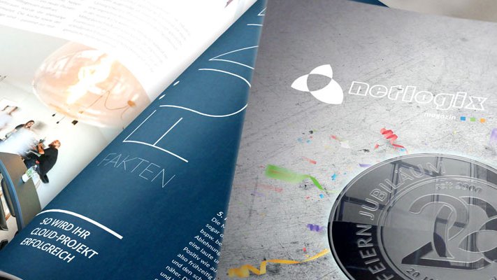 netlogix_de's tweet image. Out now: Unser neues #netlogix #Magazin ist online! In der Ausgabe zum #Firmenjubiläum gibts jede Menge #Insights, ein #Interview mit @matschmidt, #Kurioses und #Fakten aus #20Jahren netlogix, jede Menge #Cloud uvm...
Jetzt lesen: netlogix.de/aktuelles/maga…