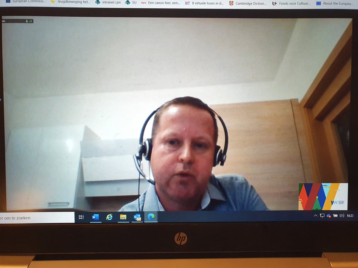 janvanhee1's tweet photo. Thank you Ivan Hromada @coe_dys Chair of the #JointCouncilofYouth @coe for highlighting #YouthWork research & looking the way forwards for the implementation #europeanyouthworkagenda #eywc2020 #Bonnprocess https://t.co/iXOiYqXqlo