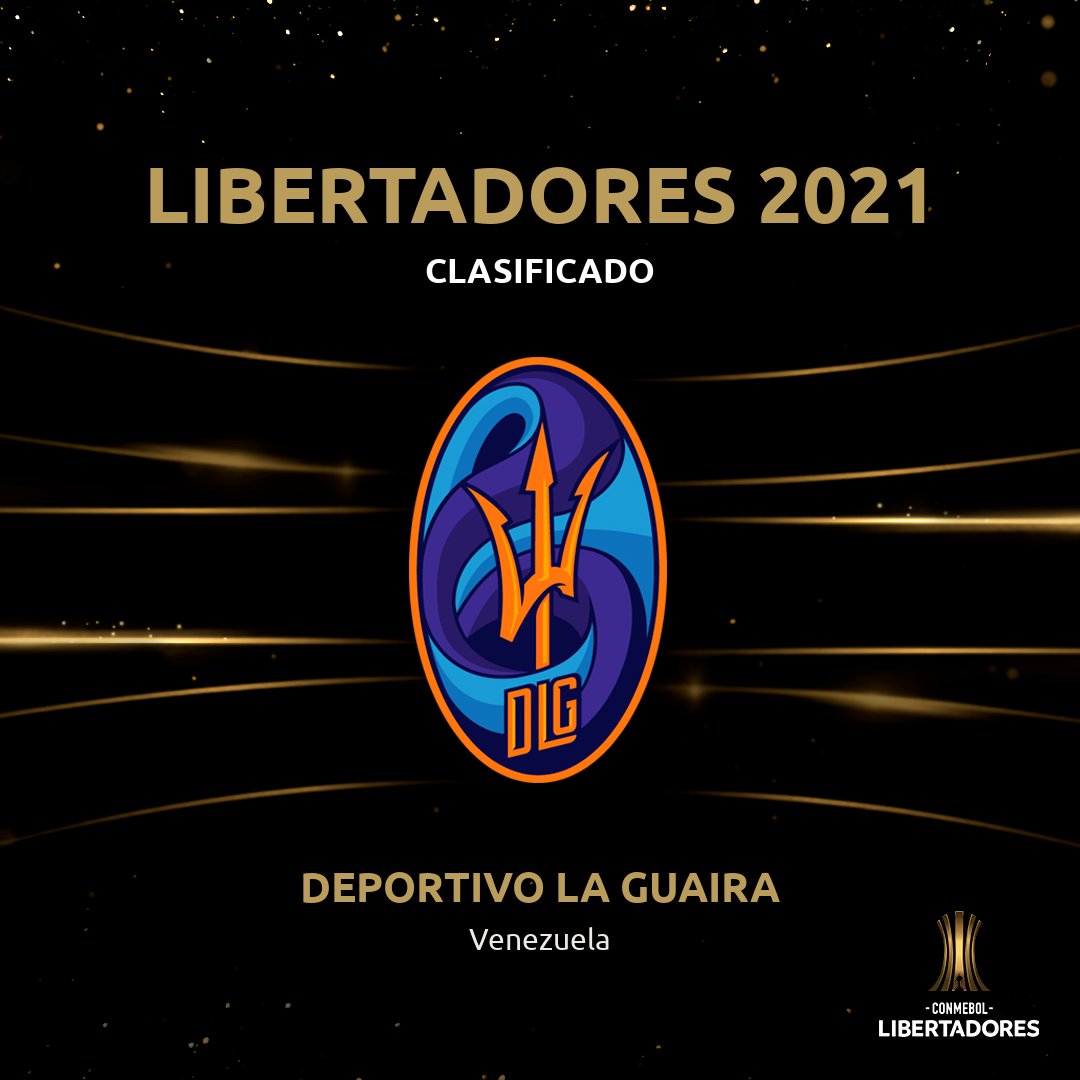 👏🇻🇪 ¡Clasificado! <a href="/DvoLaGuaira/">Deportivo La Guaira 🔱</a> se aseguró un lugar en la #Libertadores 2021 y disputará la Copa por segunda vez en su historia.