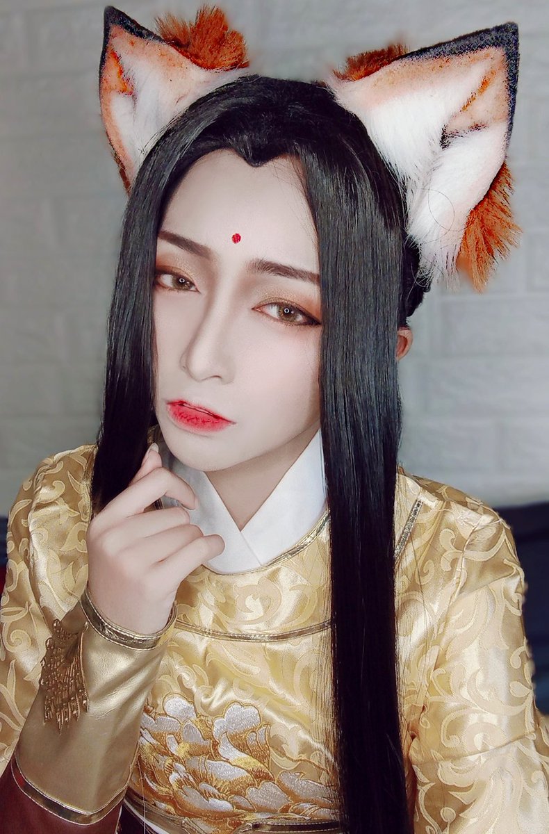 tarulily's tweet photo. JGY trial! I tried to nail 🥺😏😌 expressions and did fox JGY as a treat! 💛 I love JGY so much, he deserves a break and to be pampered and to have all the love in the world

I'm sorry, my lips got a bit chapped bc of the cold weather bdbdndjd https://t.co/b1w9MvRQZi