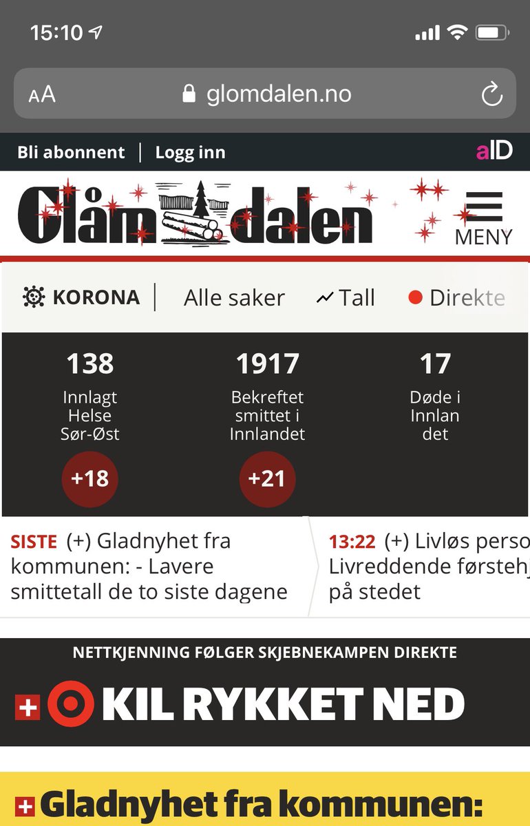 Hvis nedrykk er en pluss-sak - for ikke å si en gladnyhet for kommunen - så kan man bare tenke seg hva det ville vært om man hadde rykket opp🤔... Sorry, KIL - I just couldn’t help it😬.