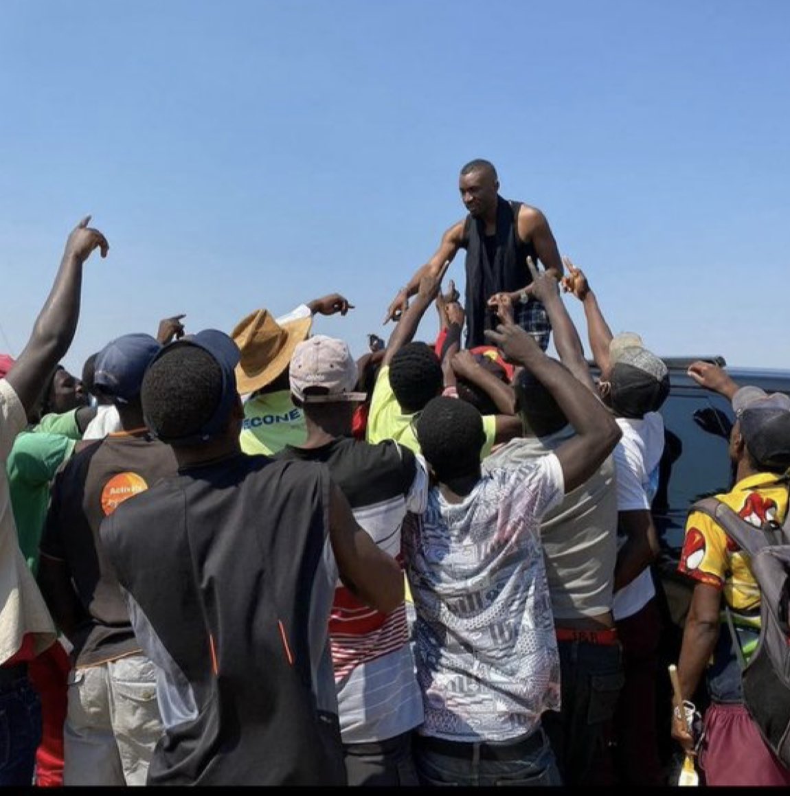 daddyhope's tweet photo. In a normal country, these youths would be at work.

By encouraging this Tomfoolery, the youths will start thinking that they too can make it through unconventional means, and the system likes that.

This creates a side show of hope stopping the youths from asking hard questions! https://t.co/GgrWyPBMG0
