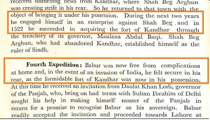 Why WOULD A REGULAR RAIDER NEED INVITATION TO RAID AGAIN?Left project as if Babur needed a GPS tracker to raid India, they conveniently ignore that Babur himself has written how he was free from domestic commotions after 3rd raid & can easily raid India aftr Khan's invitation.