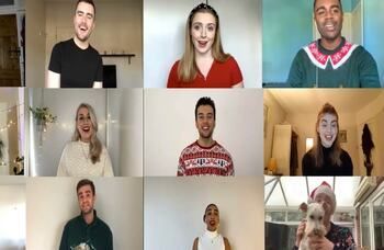 TheStage's tweet photo. Performers represented by @OrlandoGrayMgt have come together to record a medley of festive songs to raise money for @ActingforOthers. You can watch the video here: https://t.co/TZFCrBTvKm https://t.co/UXelQ7r2iB